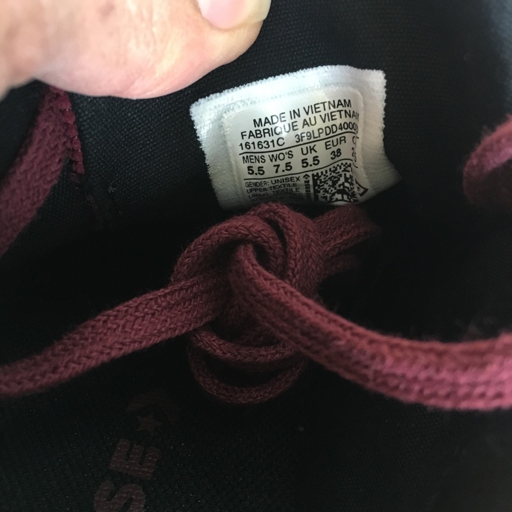 NWOT Converse All Star CT Corduroy W 7.5, M 5.5 - Picture 8 of 8